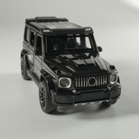 1:32 Mercedes Benz G700 Off Road SUV Alloy Diecast Model Car Collection Children Birthday Present Hobbies Pull Back Sound Light
