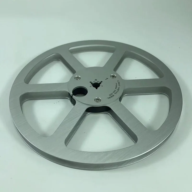 Bobines de ruban de 7 1/4 pouces pour magnétophones à bobines, bobine vide en aluminium métallique pour enroulement de ruban, compatible Pioneer et AIKI