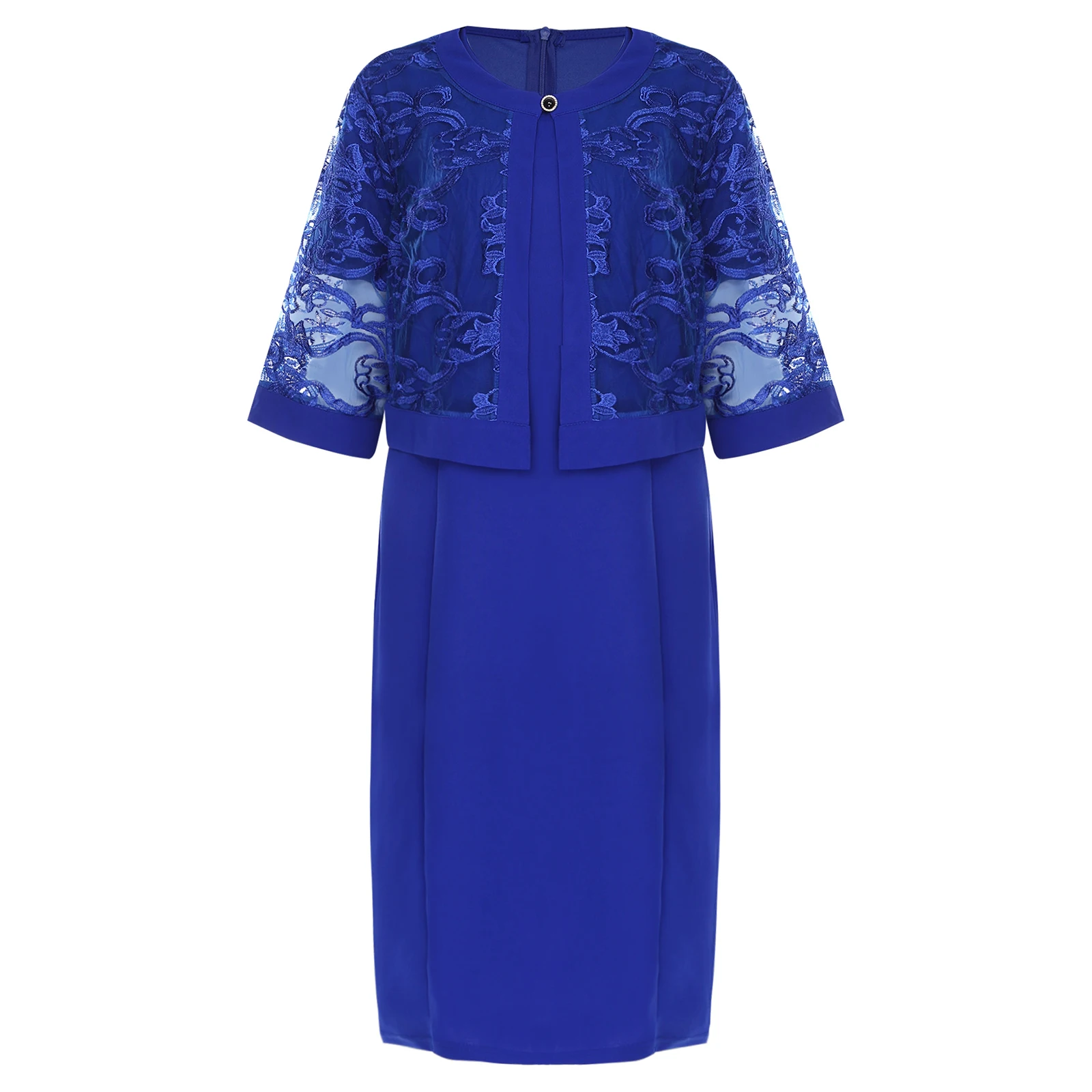 Women Evening Gown Elegant Mother Dresses Wrap Dress with Embroidery Cardigan Wedding Party Banquet Vestidos Robe De Soiree