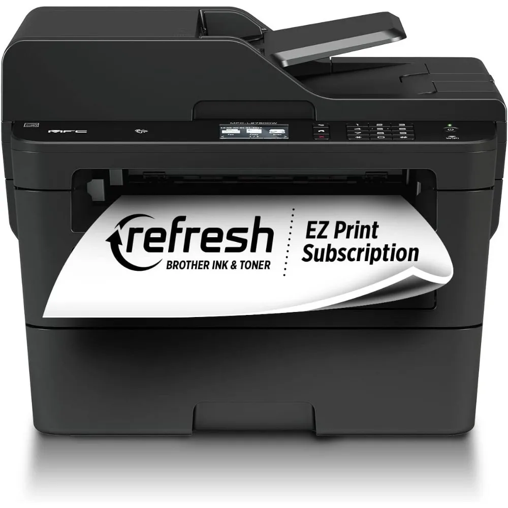 MFCL2750DW Monochrome All-in-One Wireless Laser Printer, Duplex Copy & Scan, includes 4 Month Refresh Subscription Trial