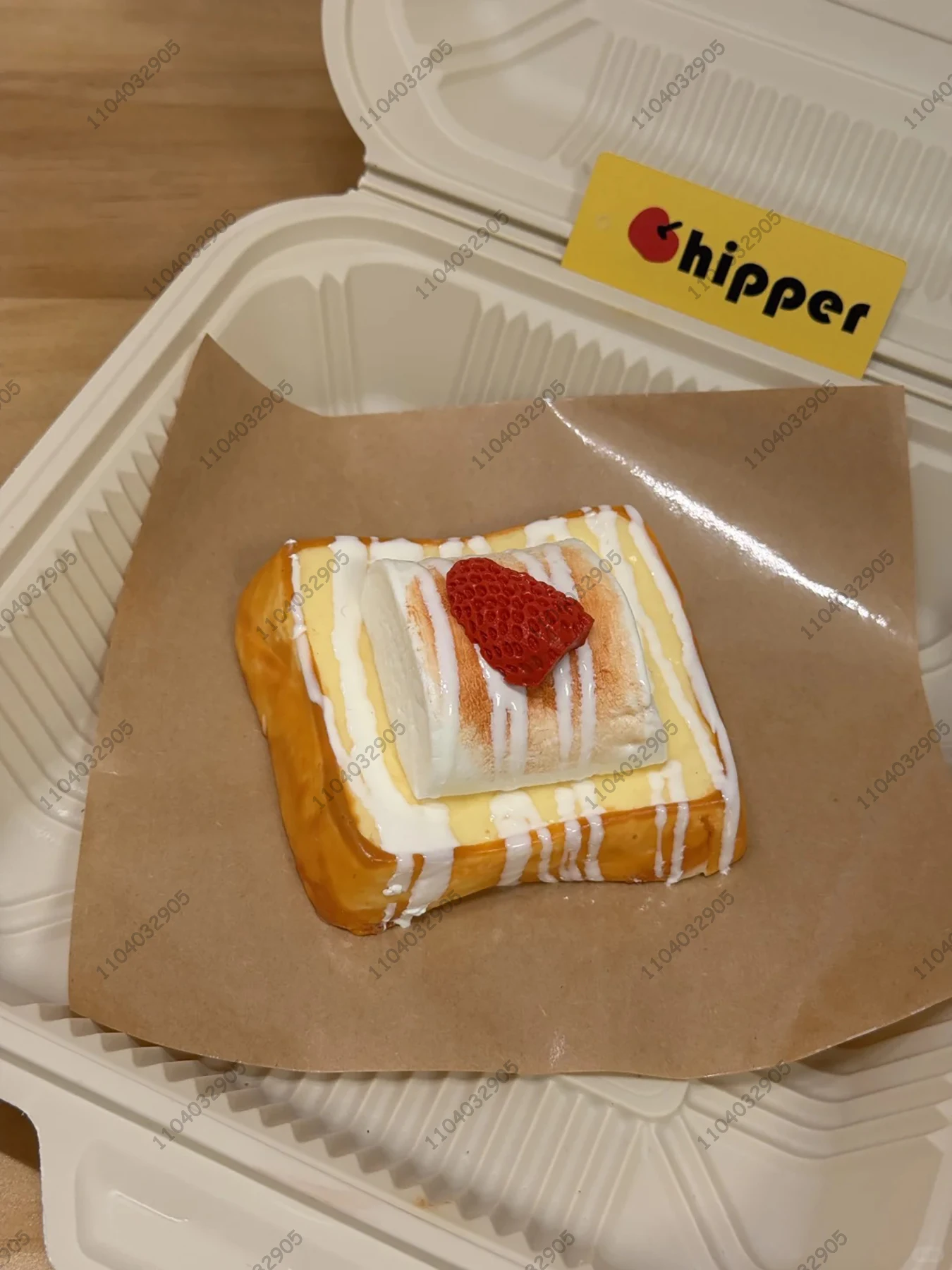 Marshmallow Toast Taba Squishy Strawberry Grilled Toast Squishy Mochi Toy Squeeze Toy Anti Stress Release Hand Relax Toy Gift