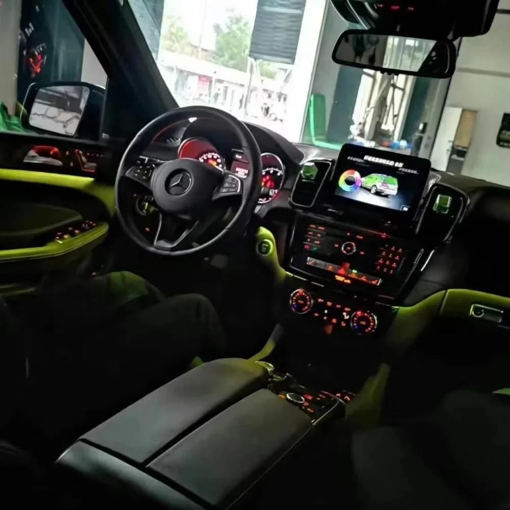 unique HYD  Ambient Lights Upgrade for Mercedes Benz GLE  W166 64 Colors