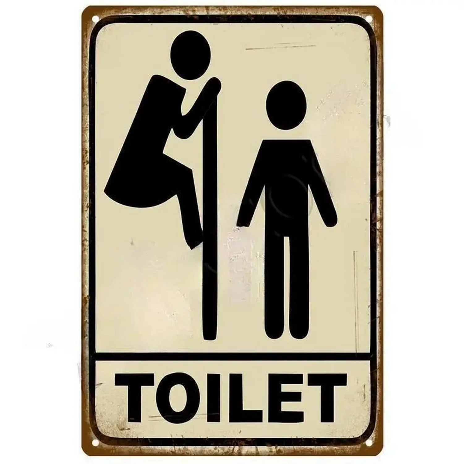 Metal Tin Signs Washing Room Toilet Wall Decoration Plaque Vintage Art Posters Iron Painting for Man Cave Home Cafe Club Bar