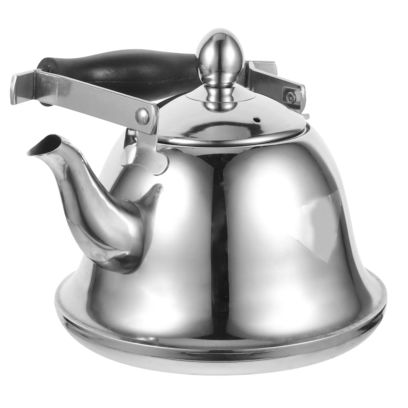 

Buzzing Kettle Stainless Tea High Silver with Strainer Teapot Travel