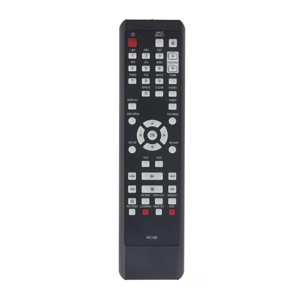 New NC180 NC180UH For FUNAI DVD VCR Combo Remote Control ZV427FX4 ZV427FX4A