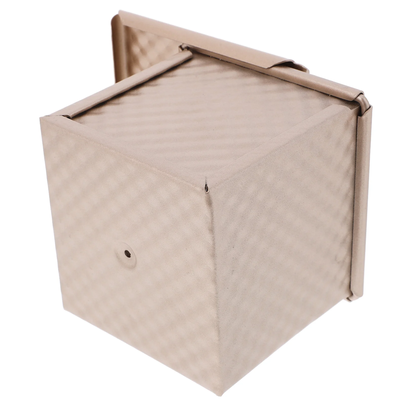 

Mini Pullman Loaf Pan Nonstick Carbon Steel Bread Mold Lid Bakeware for Homemade Toast Crispy Texture Mini Cake Tins with Lids