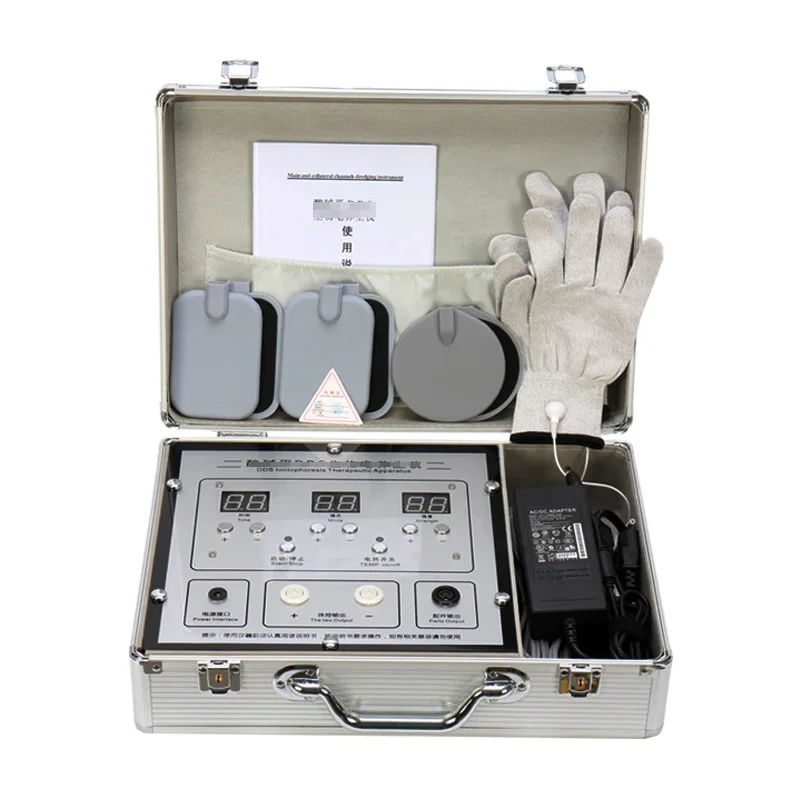 DDS Pulse Bioelectric Massager for Acid Alkali Level Regulation Meridian Dredging Physiotherapy Electrolyte Balance Detoxificati