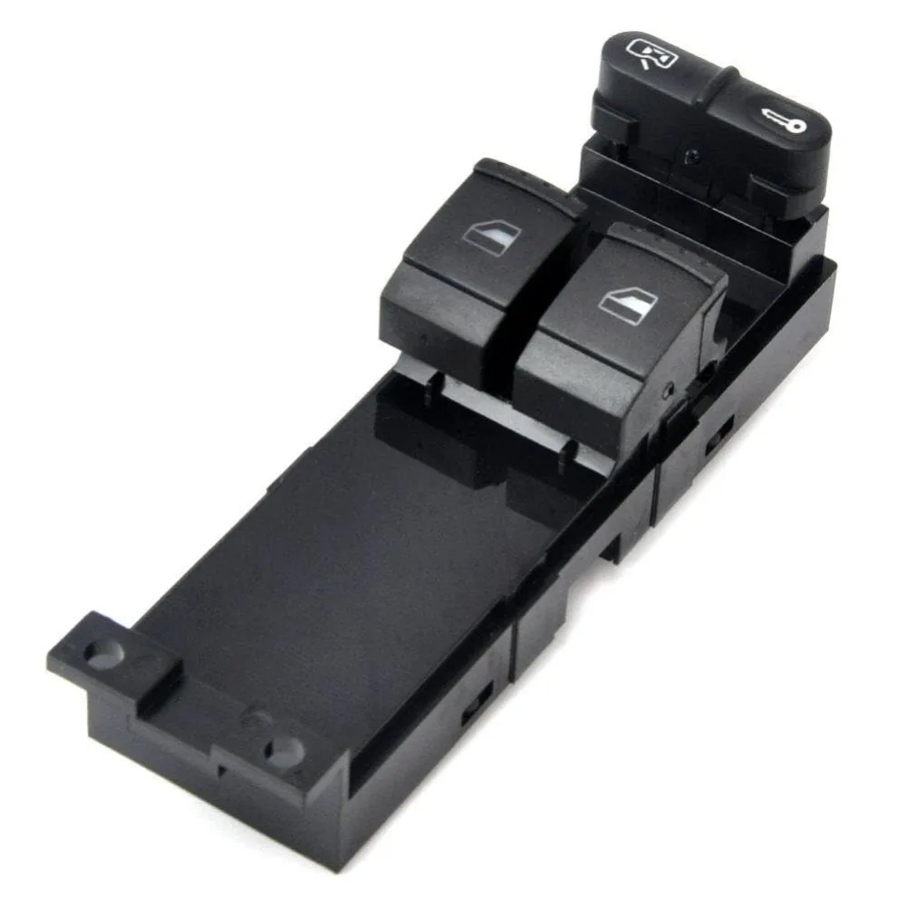 1J3959857A Red Green Chrome Power Window Switch For Bora Golf Jetta MK4 Passat Seat For Skoda Fabia Octavia 1J3959857