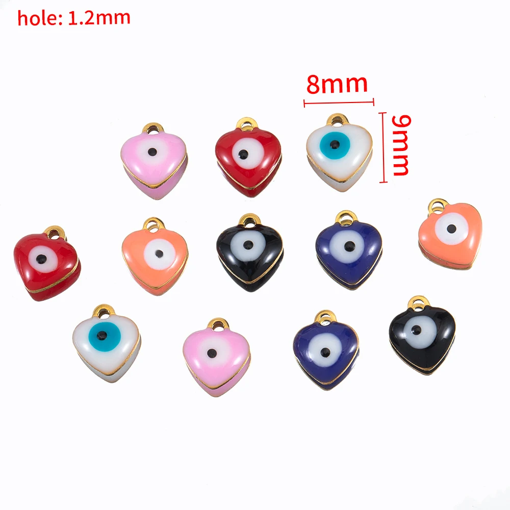 20 Stück Edelstahl Kleine Seestern Charms Fisch Anhänger Emaille DIY Schmuckherstellung Zubehör Erkenntnisse Ozean Halskette Ohrringe – Detail 22