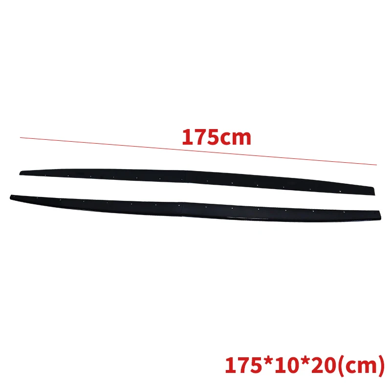 For BMW 3 Series F30 2013-2018 Side Bumper Skirt Encirclement Guard Spoiler Underbody Protector MP Style 4pcs Body kits Tuning