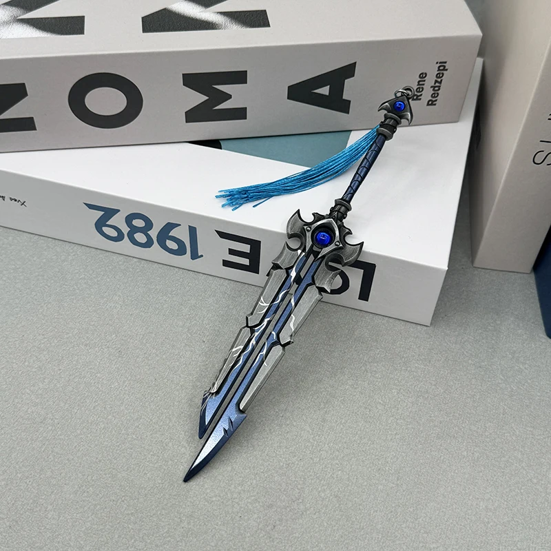 Outlaw Rogue The Dreadblades Thunderfury Blue Skin 20 cm Schwertmodell, Sammlerstück, Geschenk – Detail 11