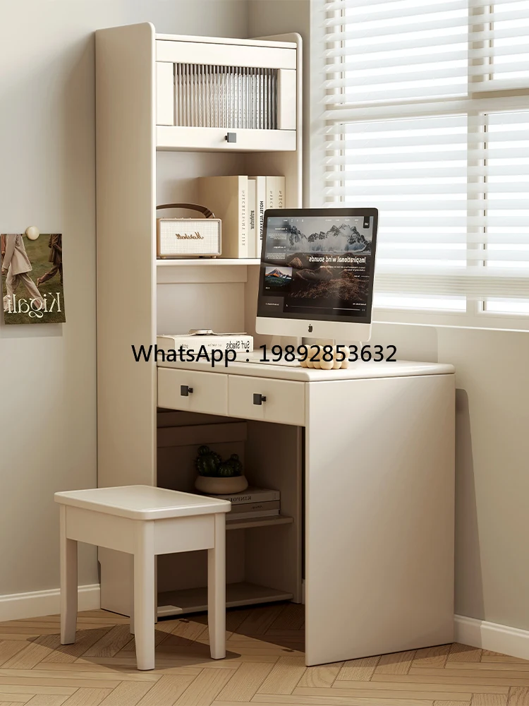 DF  Desk Bookshelf Integrated  Modern Simple Student Home Writing Study  Small Apartment Bookcase Computer