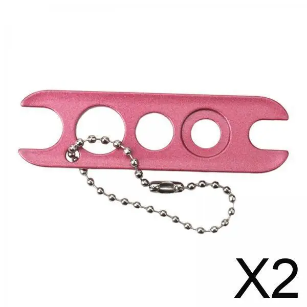 Abridor de garrafa de rolo de aço inoxidável universal, ponta de cola para cílios, ferramenta removedora de rolha de óleo essencial para maquiagem