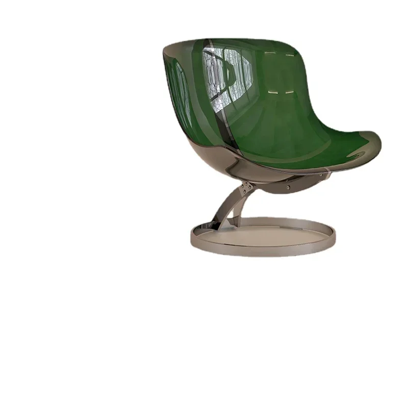 

1Acrylic transparent dining chairs, living room furniture, floor armchairs, creative home furniture, egg hanging chairs