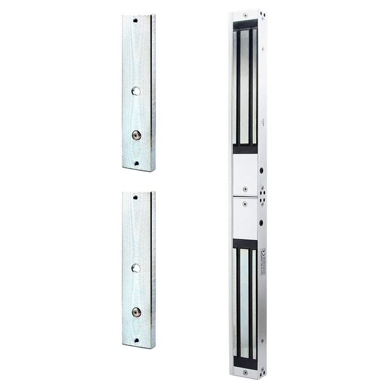 DC 12V Double Door Magnetic Lock 280KG Tension Band Signal Feedback Lock Building Intercom Access Control Electronic Lock