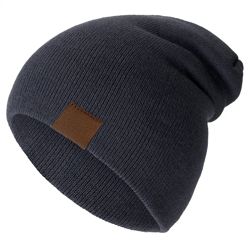 

Unisex Beanie Hat Casual Beanie For Men & Women Warm Soft Knitted Hat Stylish Plain Daily Winter Hat