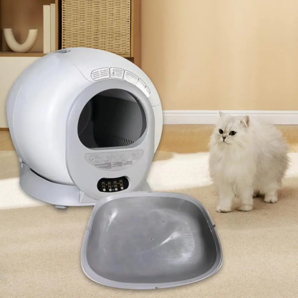 Alfombrilla de silicona lavable para arenero de gato – Antisalpicaduras - imagen 5