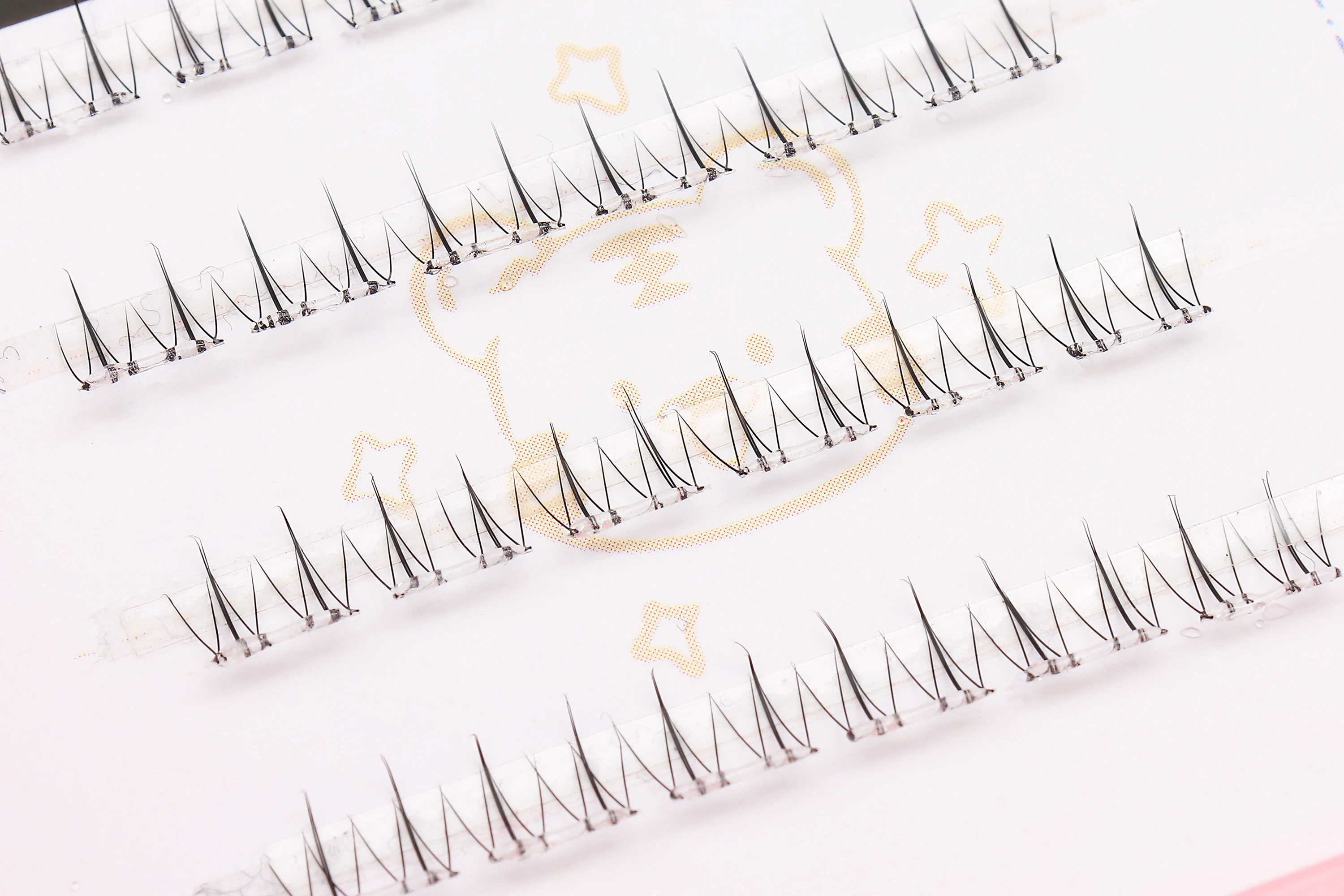 DINGSEN 1 Set Premium Kleberfreie Manga-Wimpern, Weiche, Flauschige Einzelwimpern für DIY Natürliche Wimpernverlängerung – Detail 6