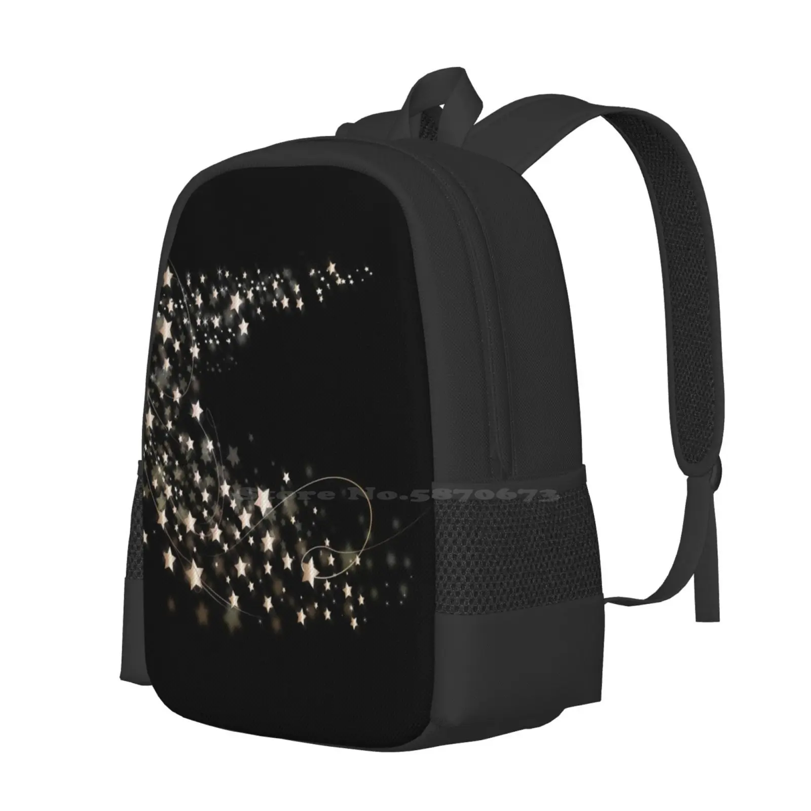 Festival Of Stars In The Night Sky Hot Sale Schoolbag Backpack Fashion Bags Festival Of Stars In The Night Sky Spock Sci Fi