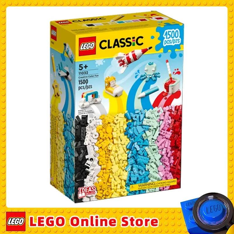 LEGO® 11032 Classic Creative Color Fun Building Blocks Toys for