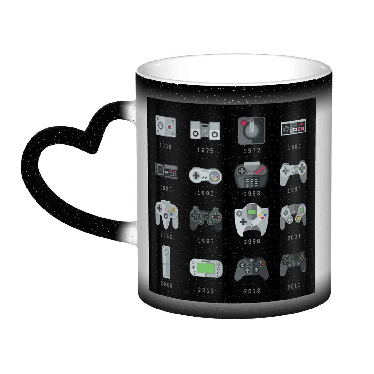 

Geek Gaming Controllers Mug Funny Ceramic Coffee Cups Tea Mugs Milk Cup Drinkware Gifts for Friends