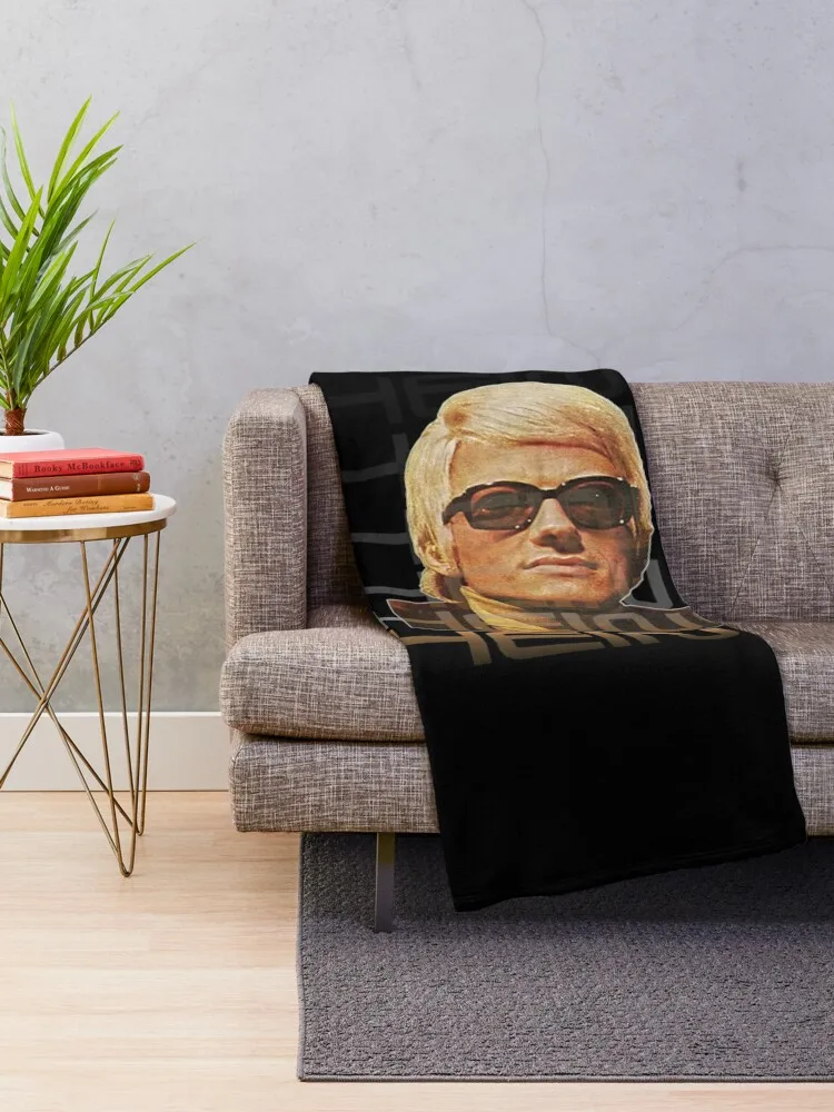 Retro Heino Tribute Art Volksmusik Icon Gift For Fans For Men And Women Father Day Famil Throw Blanket Hairy Blankets