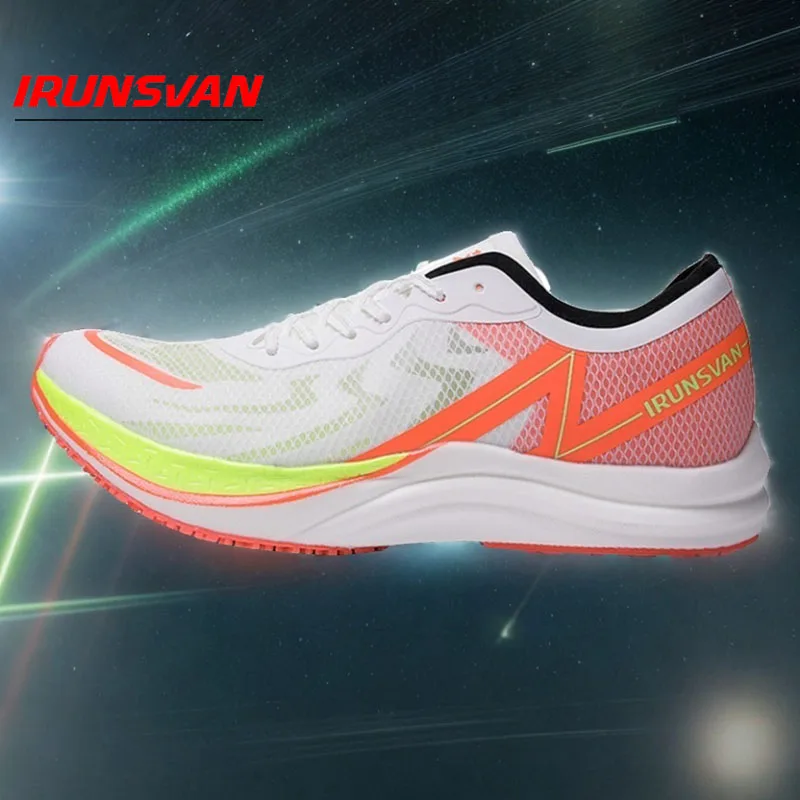 IRUNSVAN Feidian GT1.0 New Full Length Nylon Carbon Plate Running Shoes  Marathon  Sprint Men's  24037