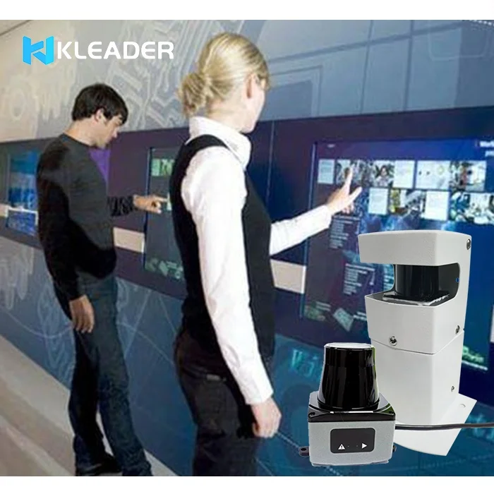 Radar Touch Motion Sensor Interactive Lidar Touch Projection Used With Projector for Large Screen Events Display with Software