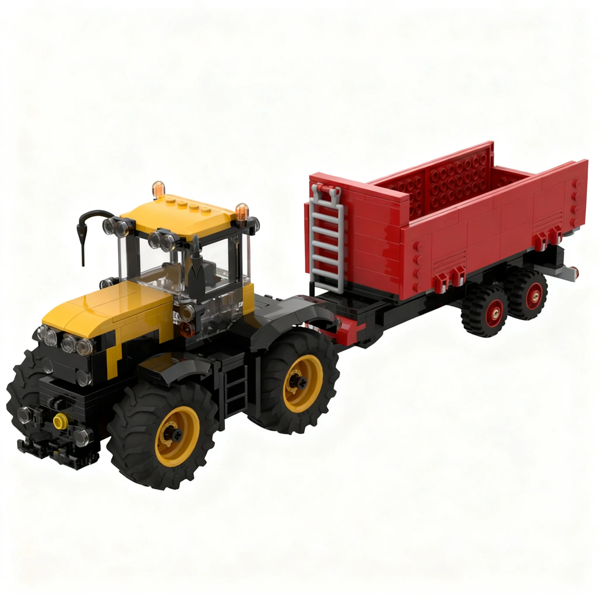 346pcs MOC JCB Fastrac 8330 -  - Art Craft Building review and price
