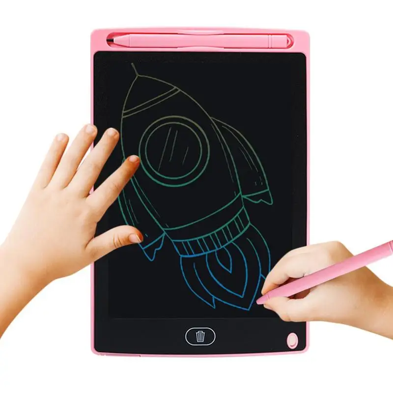 LCD Drawing Tablet For Kids Portable Electronic Drawing Writing Board Drawing Tablet With Lock Function Learning Toys Birthday