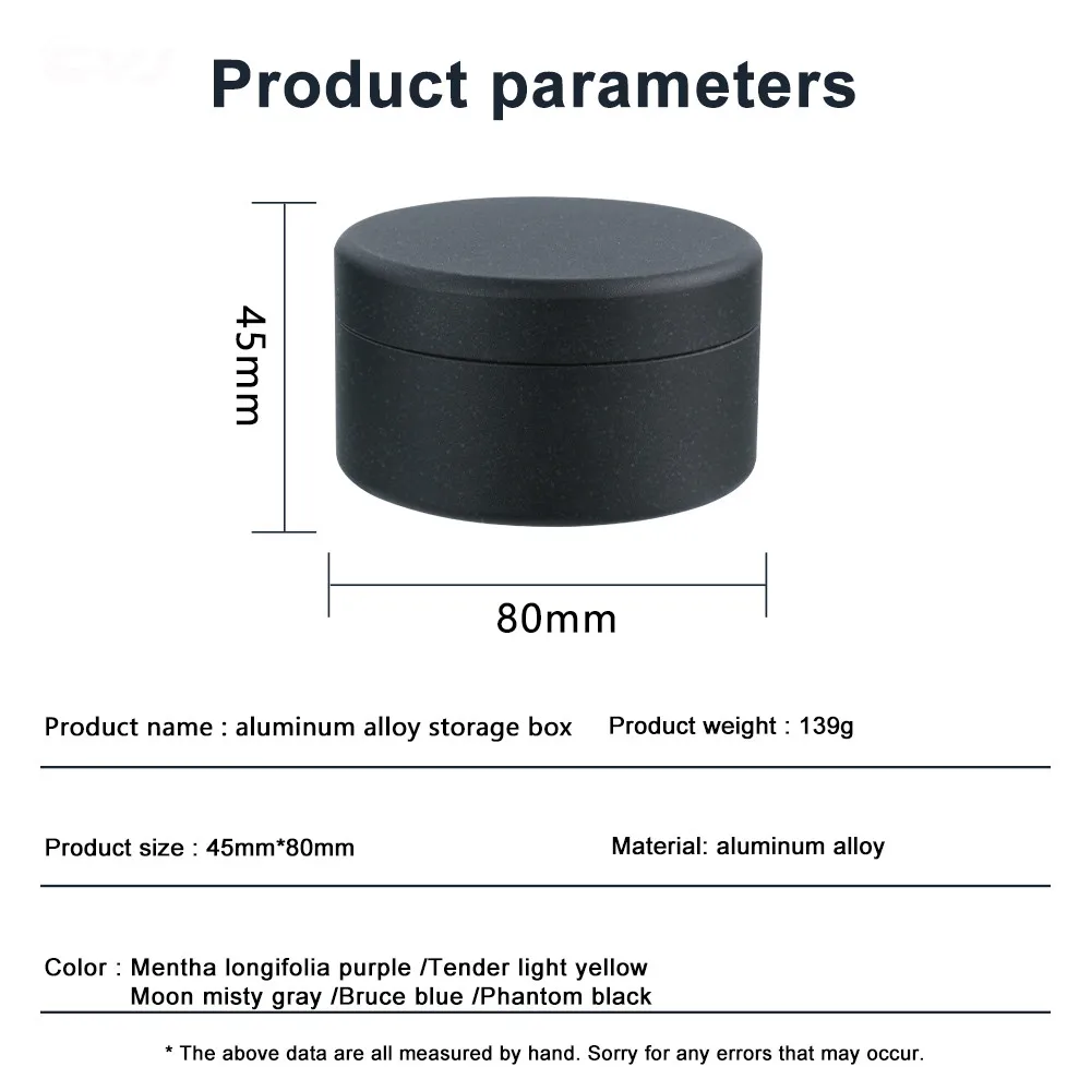 CVJ سماعة فوييجر معدن متجمد الراقية سماعة صندوق تخزين مكافحة الضغط/مقاوم للماء/مقاومة للخدش حقيبة سماعة أذن محمولة