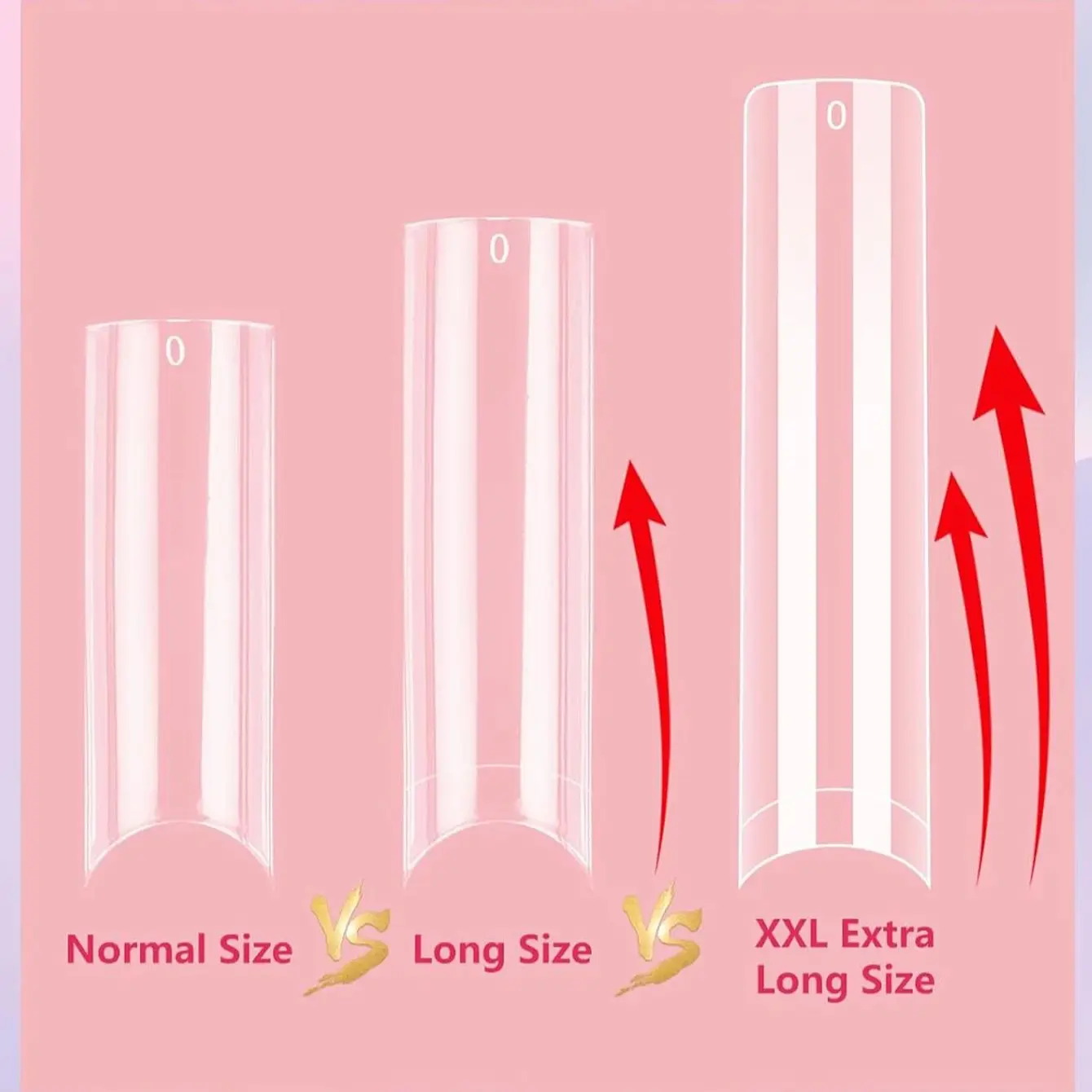 120 Stück lange, klare Sargnägel, Tipps für Acrylnägel, Salons und DIY-Nagelkunst, Halbzeug, Schlammkleber