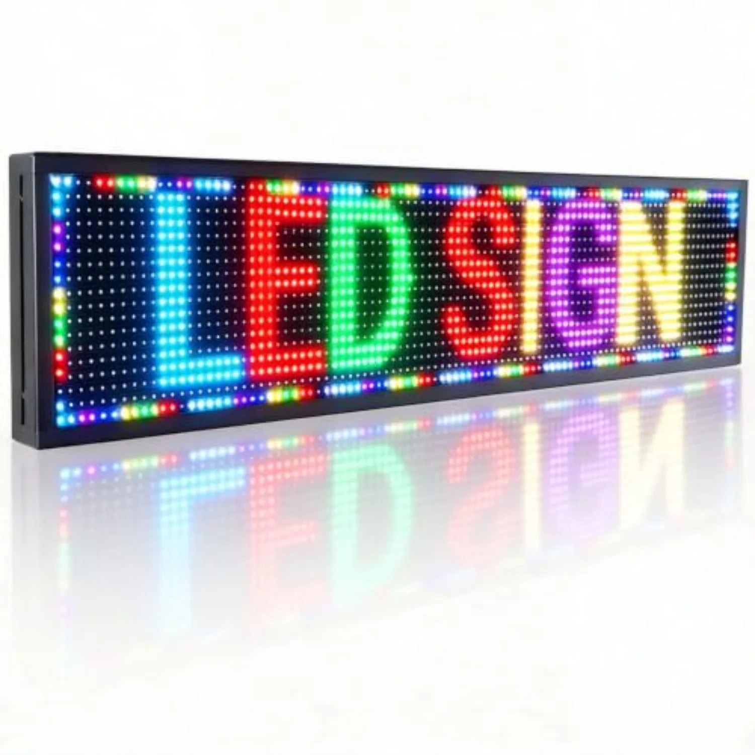 P10 Programmable Scrolling Led Sign Outdoor Digital Sign Display Message Board Led Open Signs For Business Custom