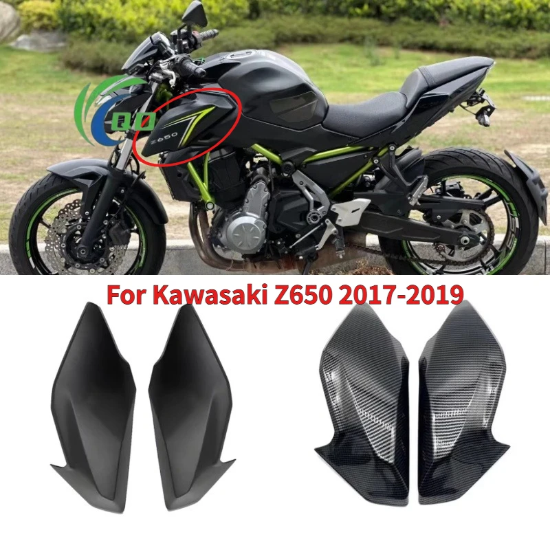 

Motorcycle Accessories Left Right Front Side Cover Tank Gas Fairing Pannel Cowl Fit for Kawasaki Z650 Z 650 2017 2018 2019