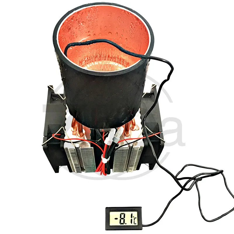 DIY Portable Semiconductor Refrigeration Cooler Module Desktop Quick Cooling Drink Chiller