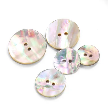 20 STKS Natuurlijke Moeder van Peer Shell Knoppen Naaien Accessoires Scrapbooking DIY Ambachten Kledingstuk Versieringen voor Kleding Shirts