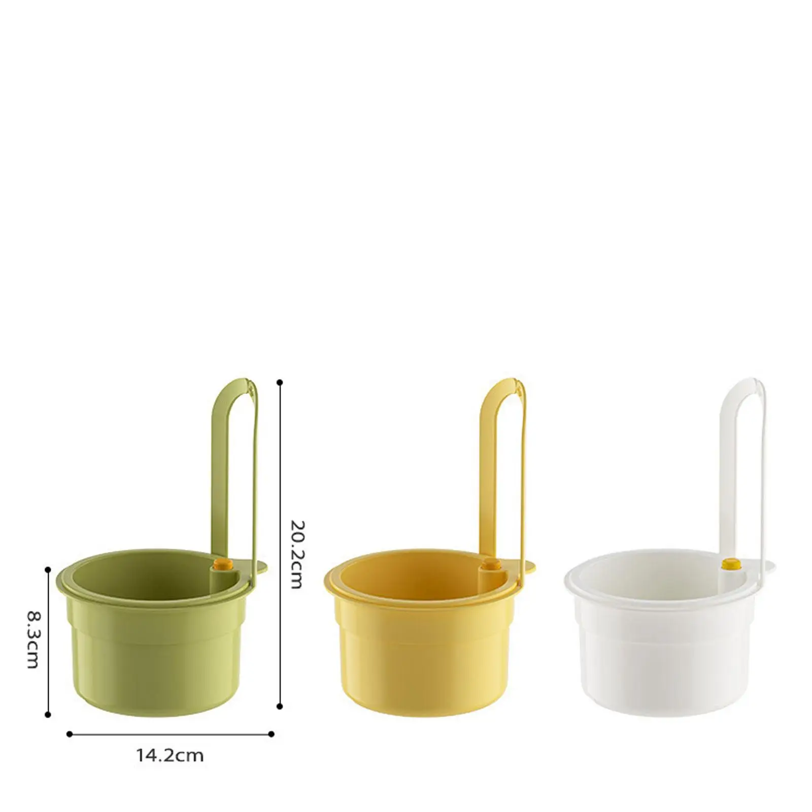 مصفاة حوض سلة الغذاء الماسك الزاوية معلقة بالوعة استنزاف سلة الخضروات الفاكهة سلة نظيفة أدوات المطبخ #6