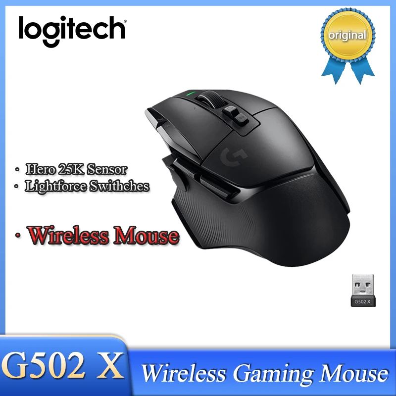 ロジクール G502 X ワイヤレスゲーミングマウス G502X LIGHTSPEED 25K