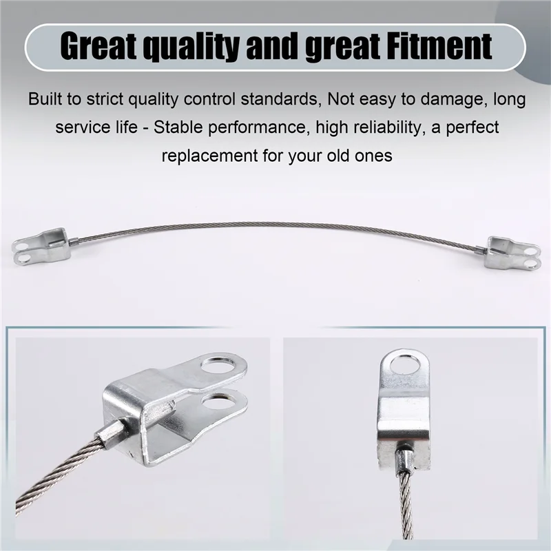 

Hood Check Cable For Hummer H2 2003-2009 6.0L 6.2L 15146196 Car Engine Hood Cable