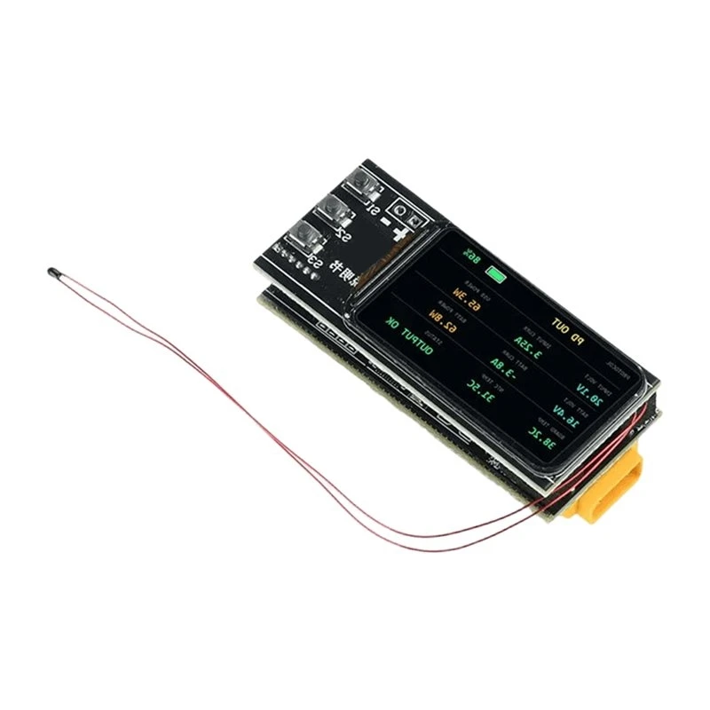 Y23A-PD 140W Fast Charging Module 1.47-Inch Screen 2-6S Lithium Battery Charging Board IP2366 Buck-Boost Board 65W/100W/140W