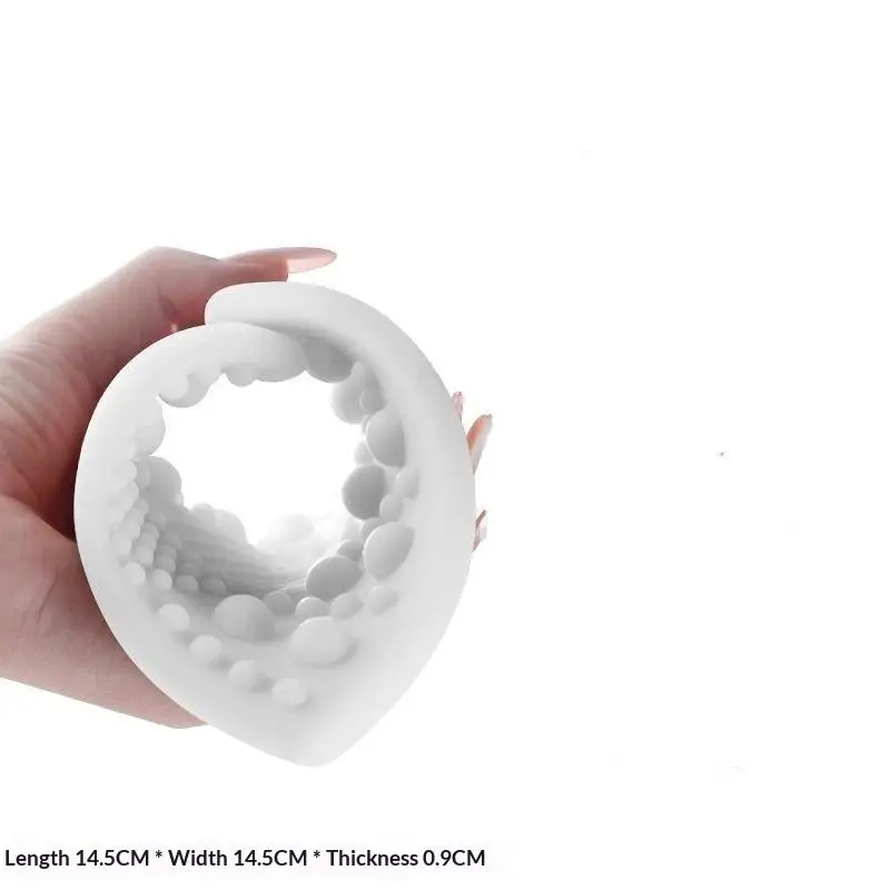 Granular Ribbed Dildo Bondage Male Masturbator Adult Sextoys Erotic Sex Products Sexshop Rubber Penis Trainer Simulation Vagina - view 6