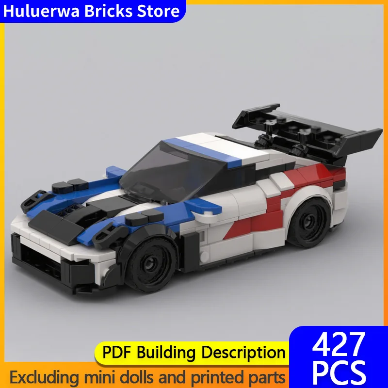 

Модель скоростного гиперкара MOC, строительные кирпичи GT3 RS, верхний уровень, спортивный автомобиль, модульная технология, подарки, праздник, сборка, детские игрушки, костюм