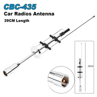 CBC-435 Car Antenna High Gain UHF VHF 145/435MHz Dual Band Antenna For Mobile Radio Station Vehicle Walkie Talkie Antenna CBC435