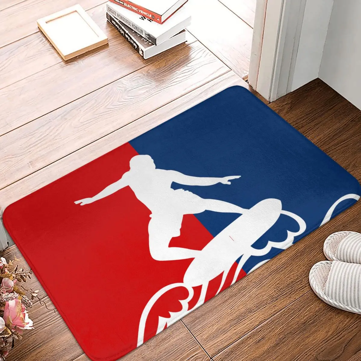 Wake Surf Kitesurfing Kite Surfing Anti-Slip Rug Doormat Bath Mat Balcony Carpet Entrance Door Decorative