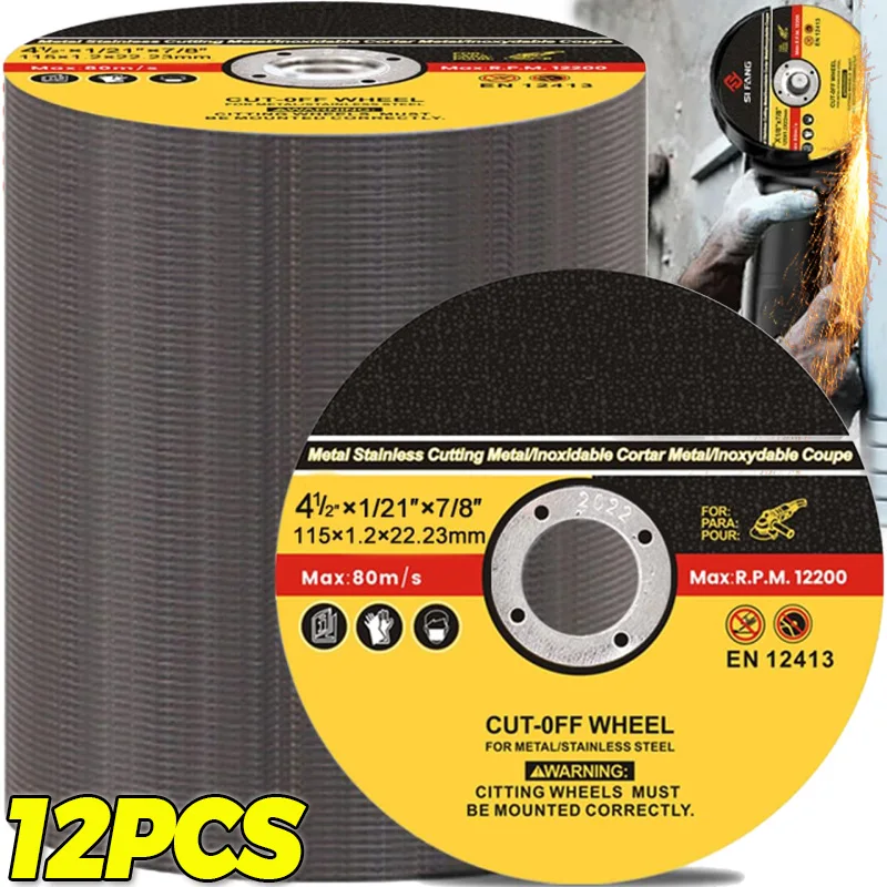 Disco de corte de metal 125mm, rodas redondas, discos de lixa, discos de moagem, moedor de ângulo, ferramentas de polimento de hardware