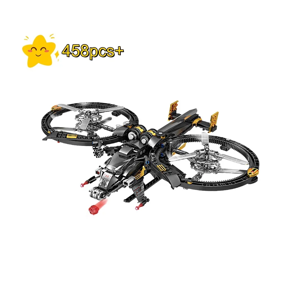 

Science Fiction Series Aricraft Starfighter Variable Mecha Small Particle Assembly Building Block Birthday Christmas Gifts