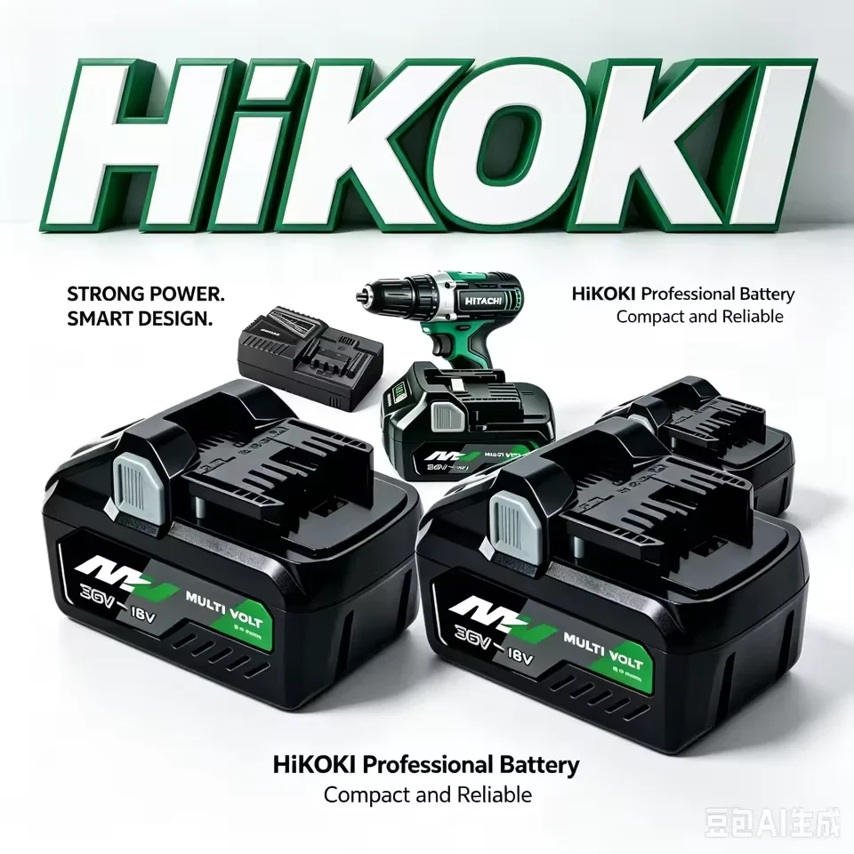 100% Hitachi HiKOKI 18V/36V 5.0Ah Lithium Battery BSL1840 BSL1850 Fit DS18DSL C18DSL High Power Long Runtime Power Tool Battery