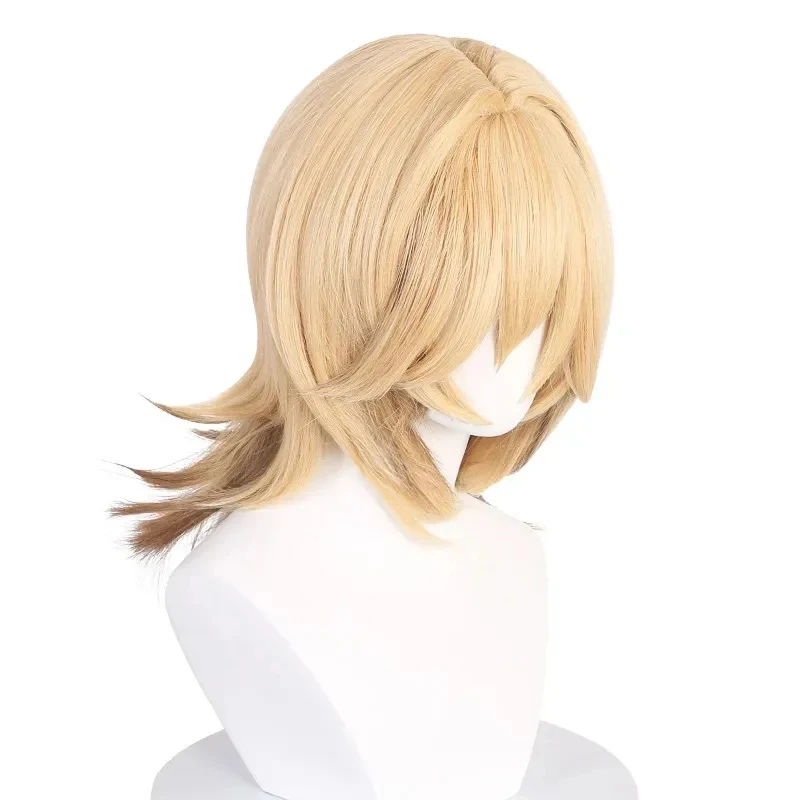 

2025 Genshin Impact Kaveh Wig Pre Braided Linen Cosplay Wigs（No Barrettes） gf;.9