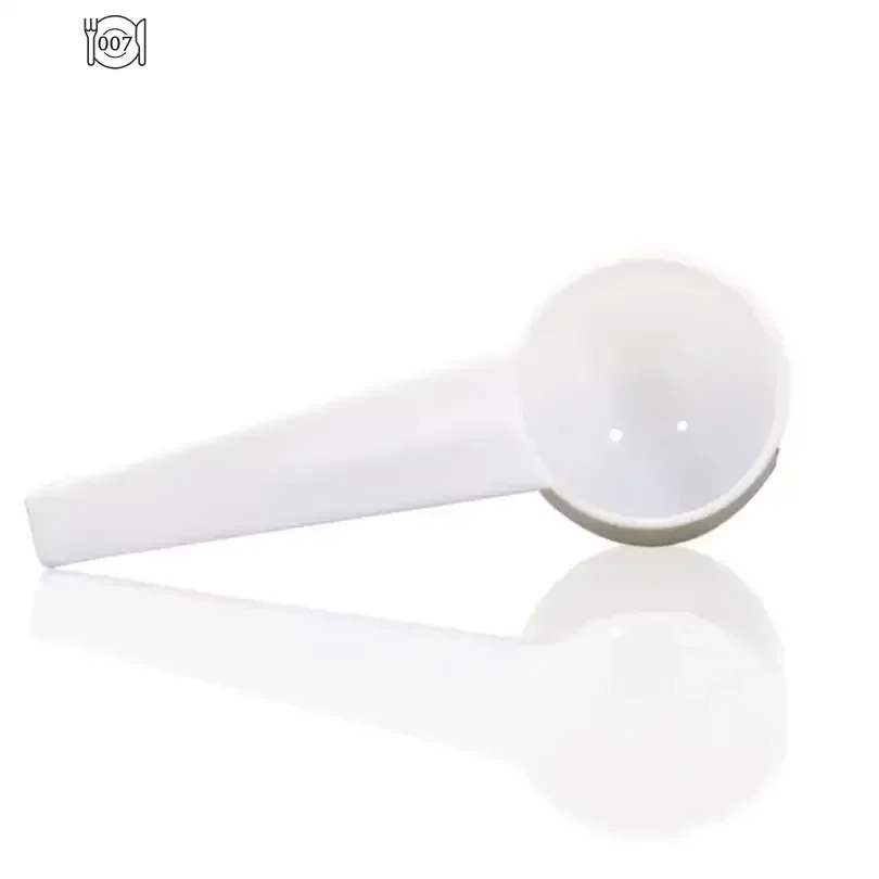 5/10pcs/set 10ml 5g Reusable Food Grade Spoon Plastic Measuring  Scoop PP Measure Spoon Milk Coffee Teaspoon Milk Powder Kitchen