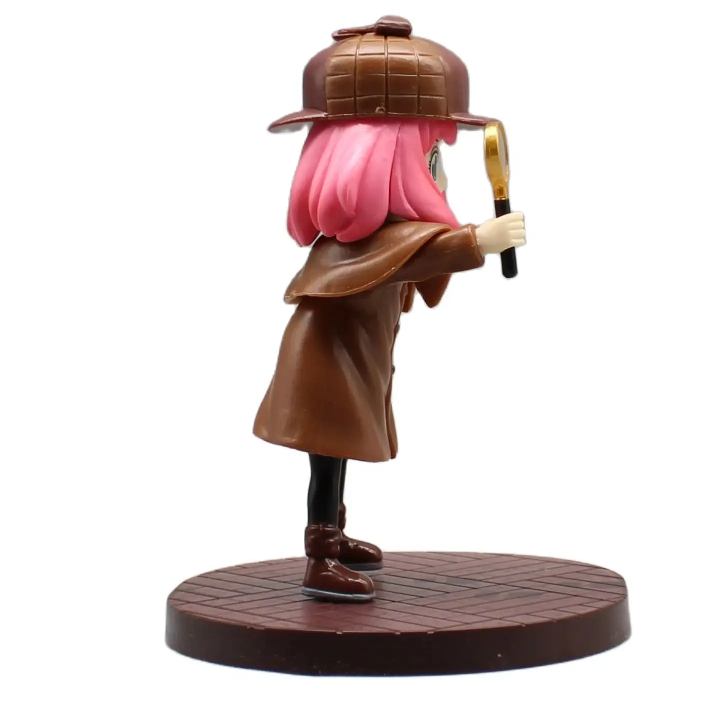 SPY FAMILY Playhouse Anya Forger Detective uniform 5.3" Figurine , Animation Figure Anime Model Ornamental Ornament Doll